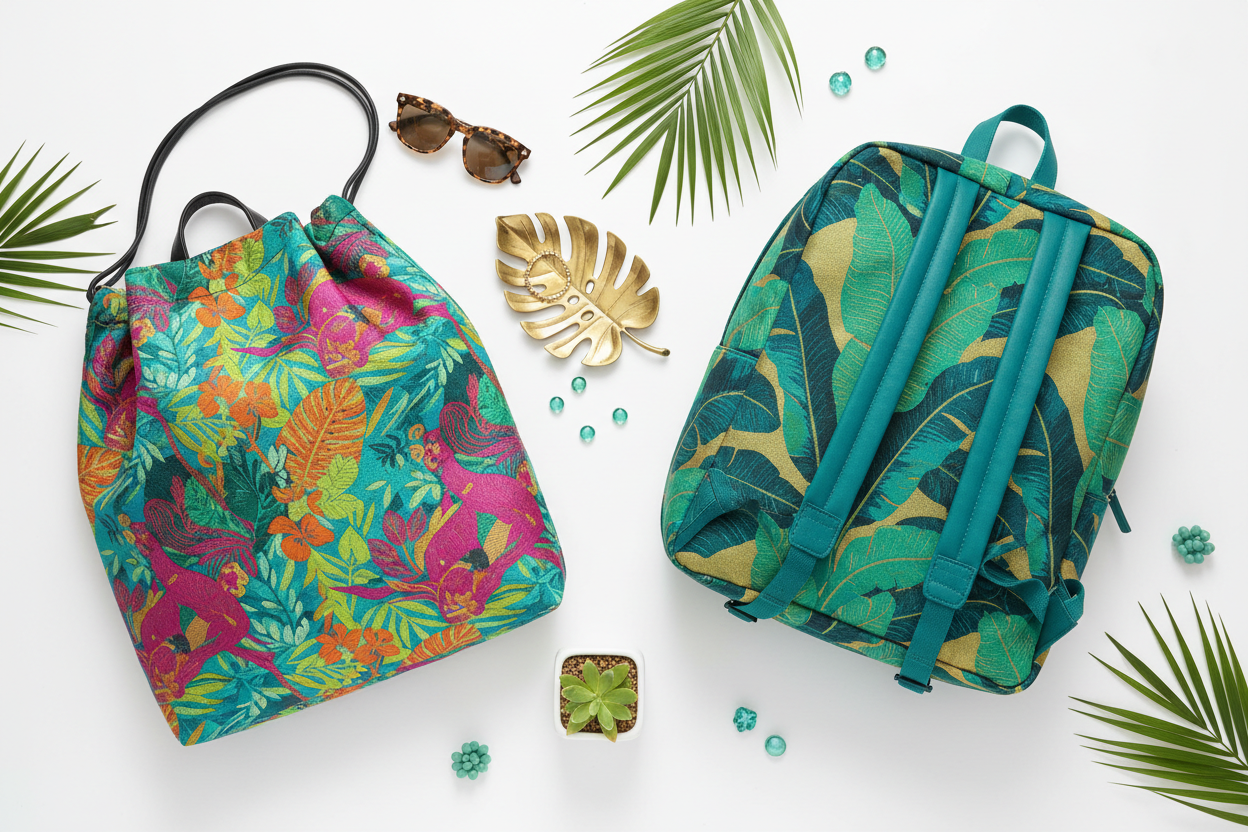 Colección de mochilas ViTANGUERA en tejidos exclusivos