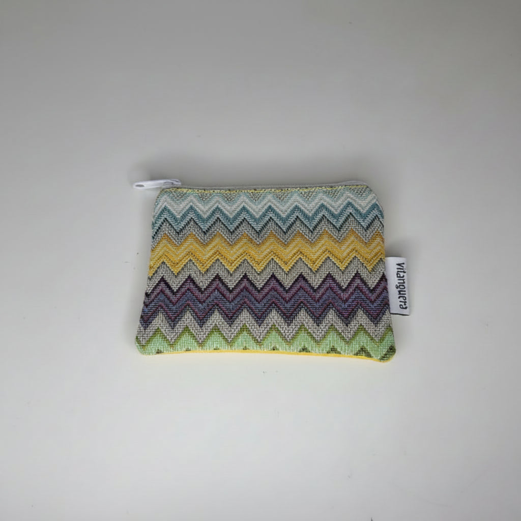 Monedero Ada Zigzag estrecho multicolor