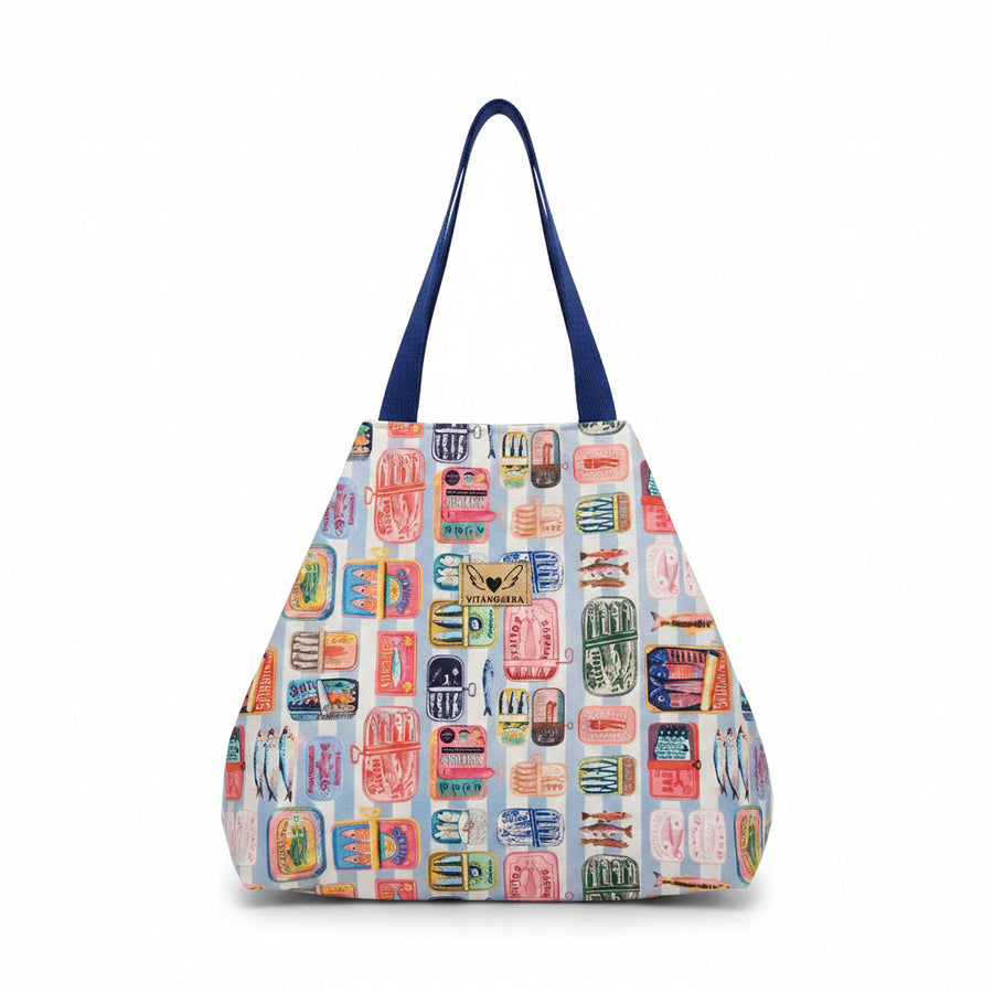Shopper bag Alda «Latas de sardinas» de Vitanguera