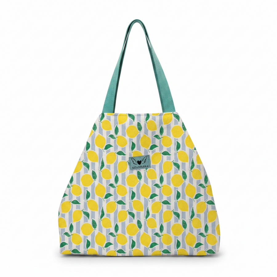 Shopper bag Alda «Limones» de Vitanguera
