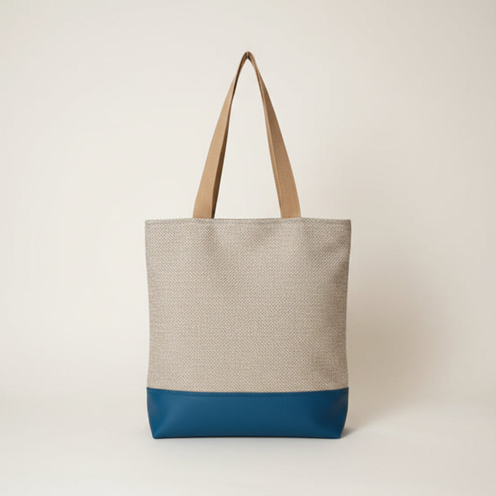 Bolso de hombro Cora Chenilla celeste