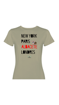 Camiseta «Ciudades» para Mujer