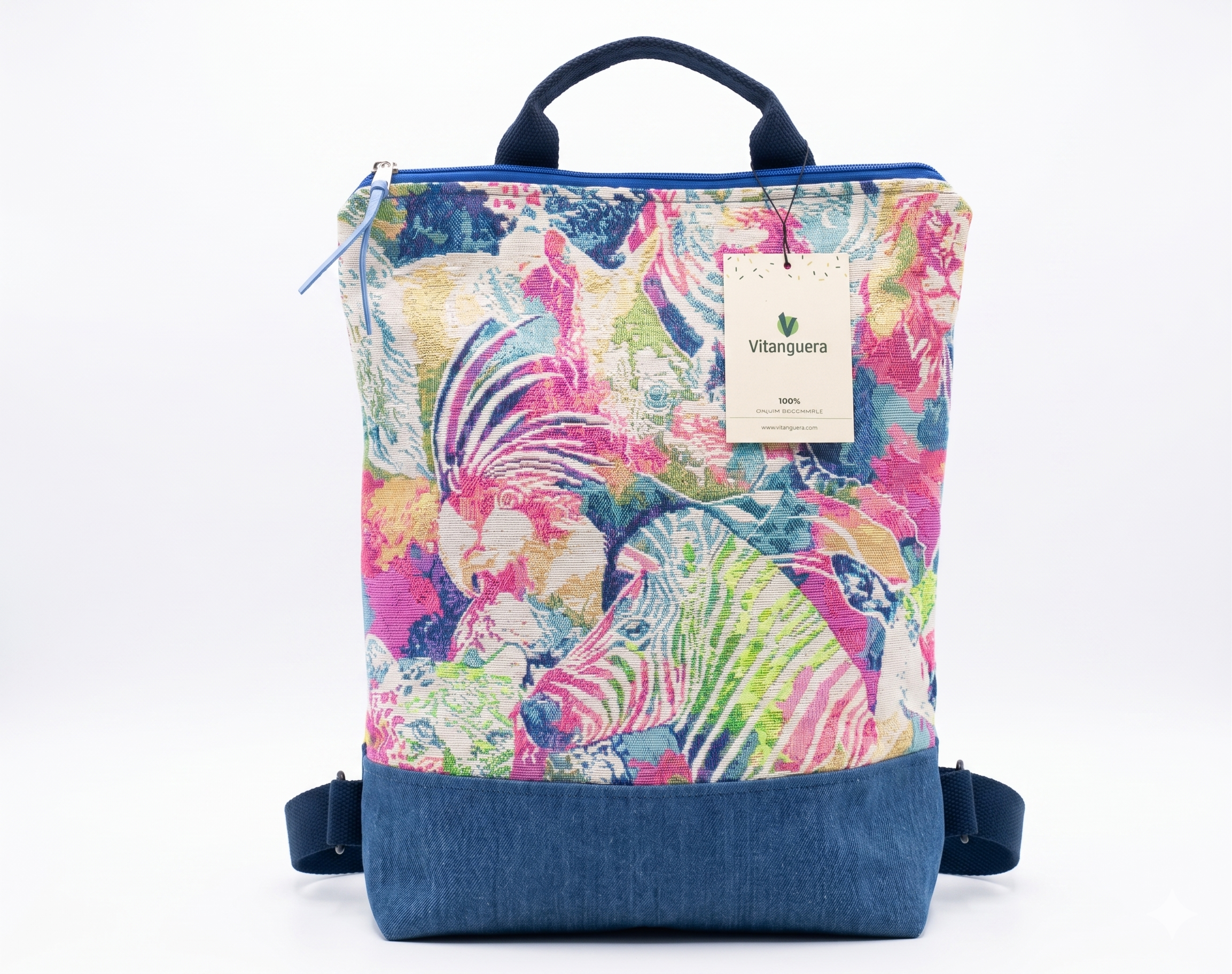 Mochila VERA Selva Flúor