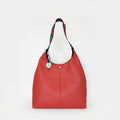 Bolso de hombro Ina Piel sintética roja
