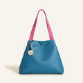 Bolso de hombro Kenza Azul océano