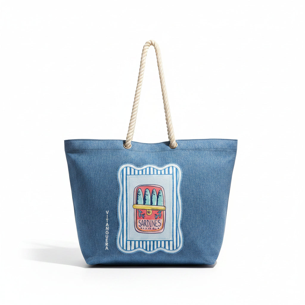 Shopper bag Marea de Vitanguera, referencia MAREA158