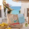 Shopper bag Marea A tu Aire Pack bolsa + toalla pareo