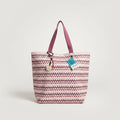 Bolso shopper grande Noa Geométrico tonos teja