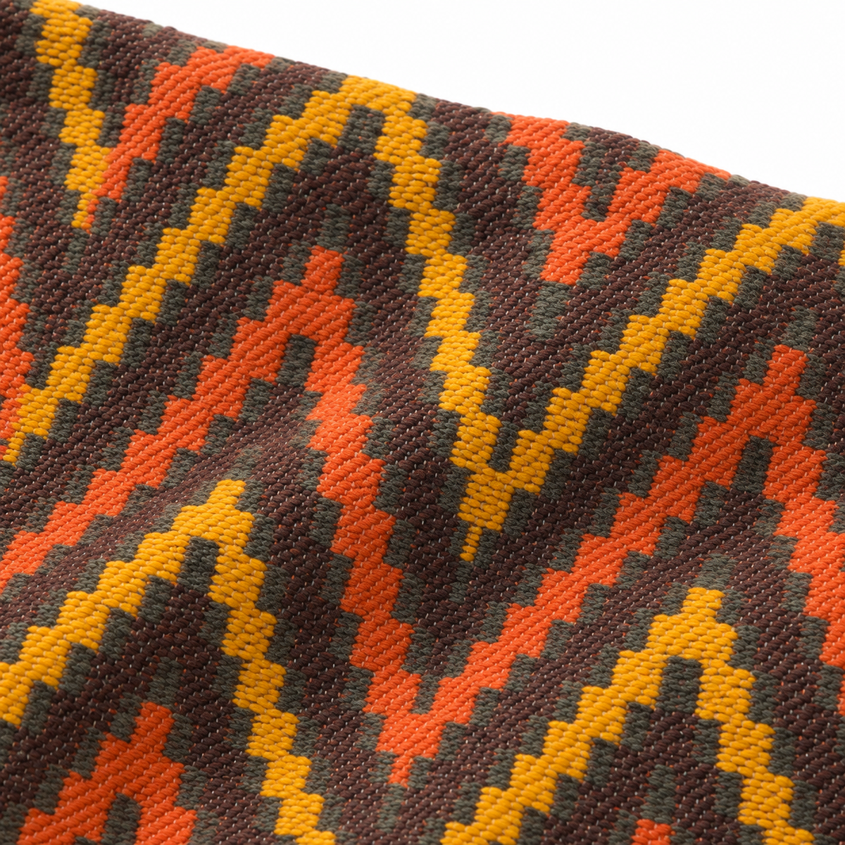 Shopper bag Noa «Gobelino zig zag ocre»