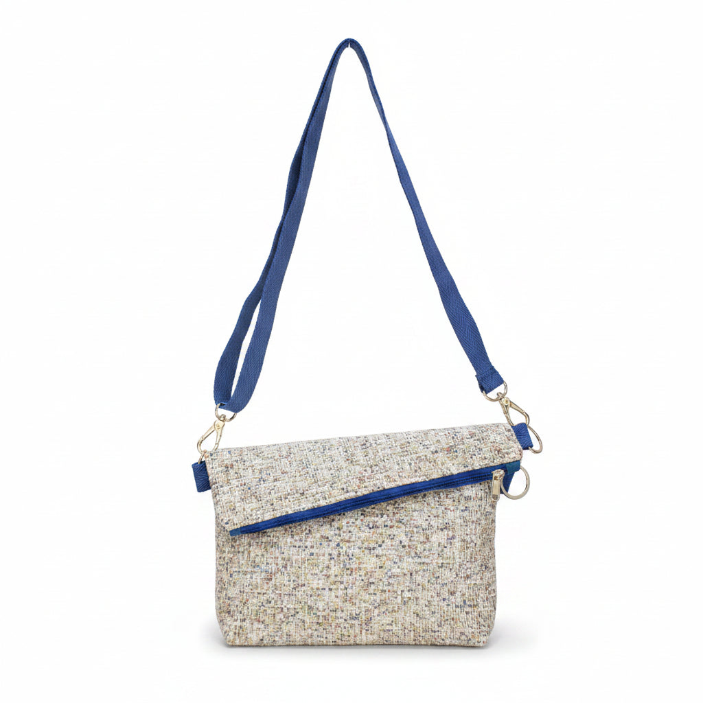 Bolso bandolera Thais Tapicero multicolor azul