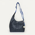 Bolso bandolera Thea Piel sintética negra trenzada