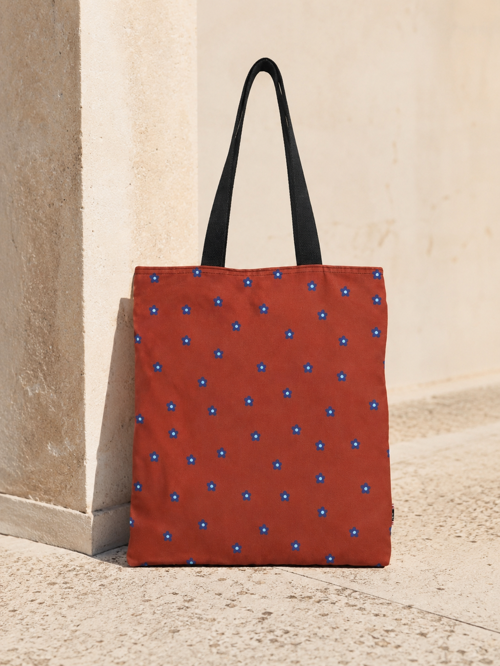 Bolsa Tote Básica TIERRA Frida Tonos Rojos