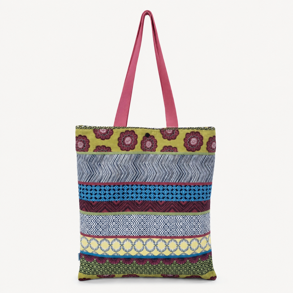 Bolsa Tote Básica TIERRA Motivos Étnicos