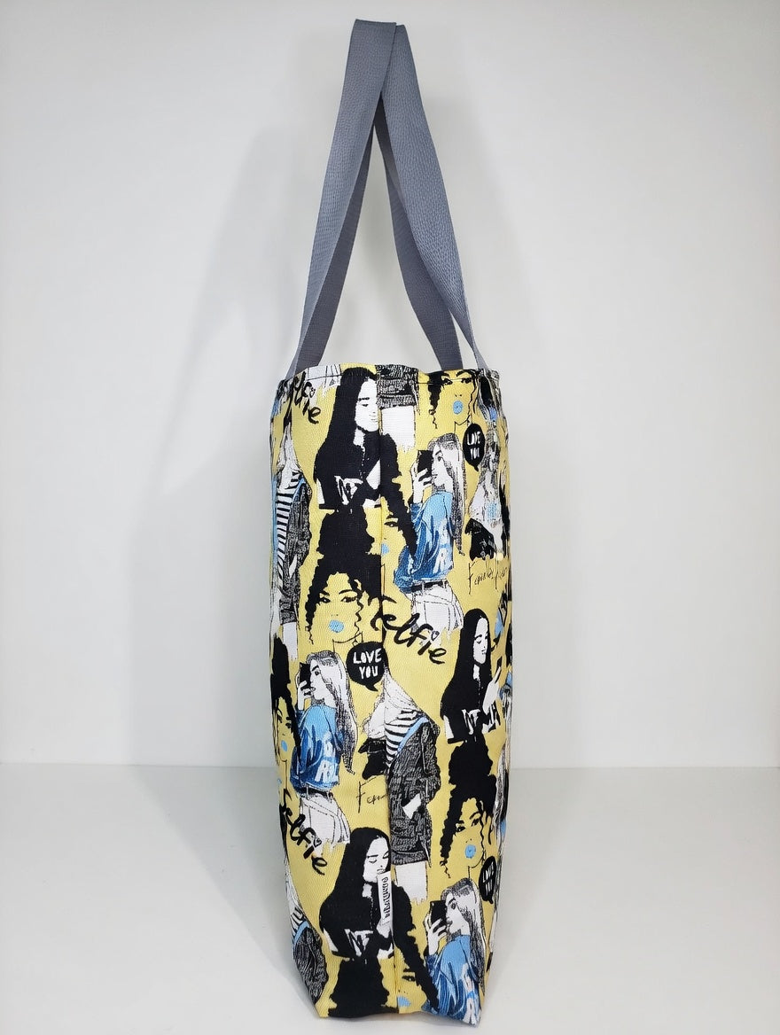Bolsa Tote Grande VENUS Chicas Selfie